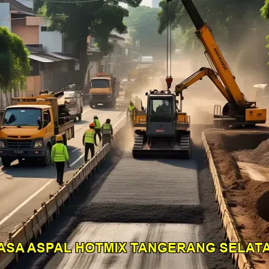 Jasa Aspal Hotmix Terpercaya di Tangerang Selatan untuk Proyek Anda